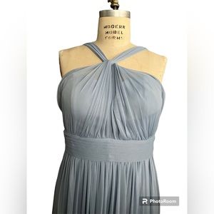 Ice Blue Maxi Dress